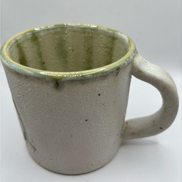 White Ceramic Art Mug - Picture 4 of 9